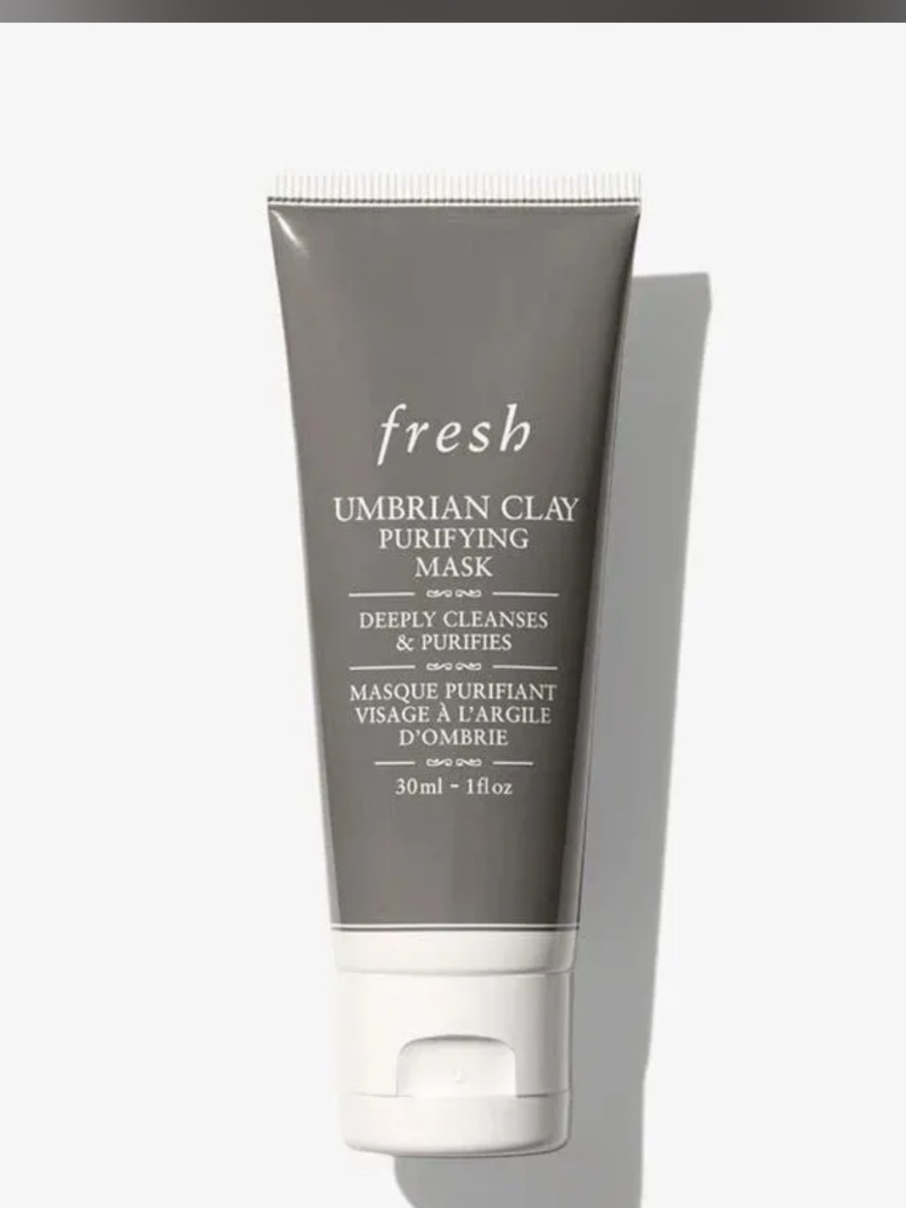 fresh Umbrian Clay Purifying Mask - Gray Tube